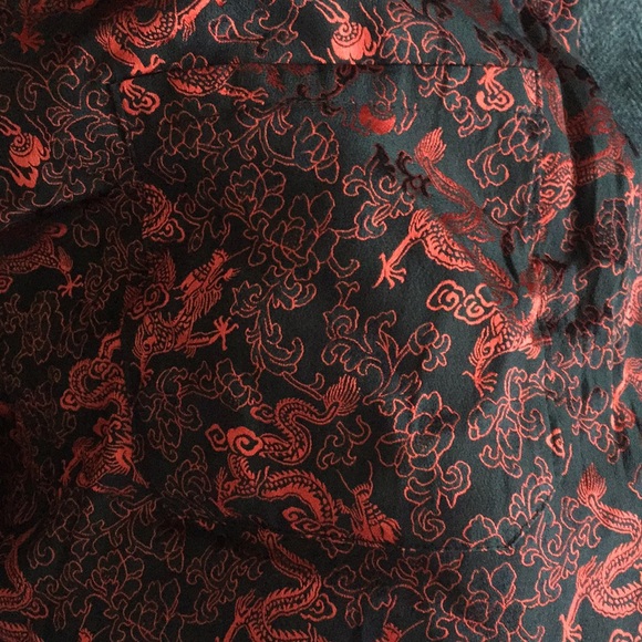 Men’s Chinese Kung Fu Wool Jacket Sz XXL - Picture 3 of 5